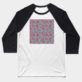 Seamless Florals Baseball T-Shirt